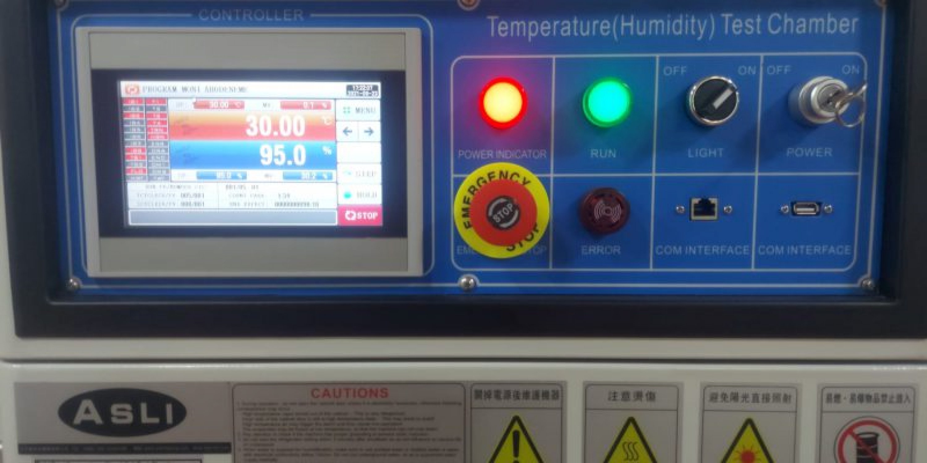 Sıcaklık ve Nem Testi Kabinimiz