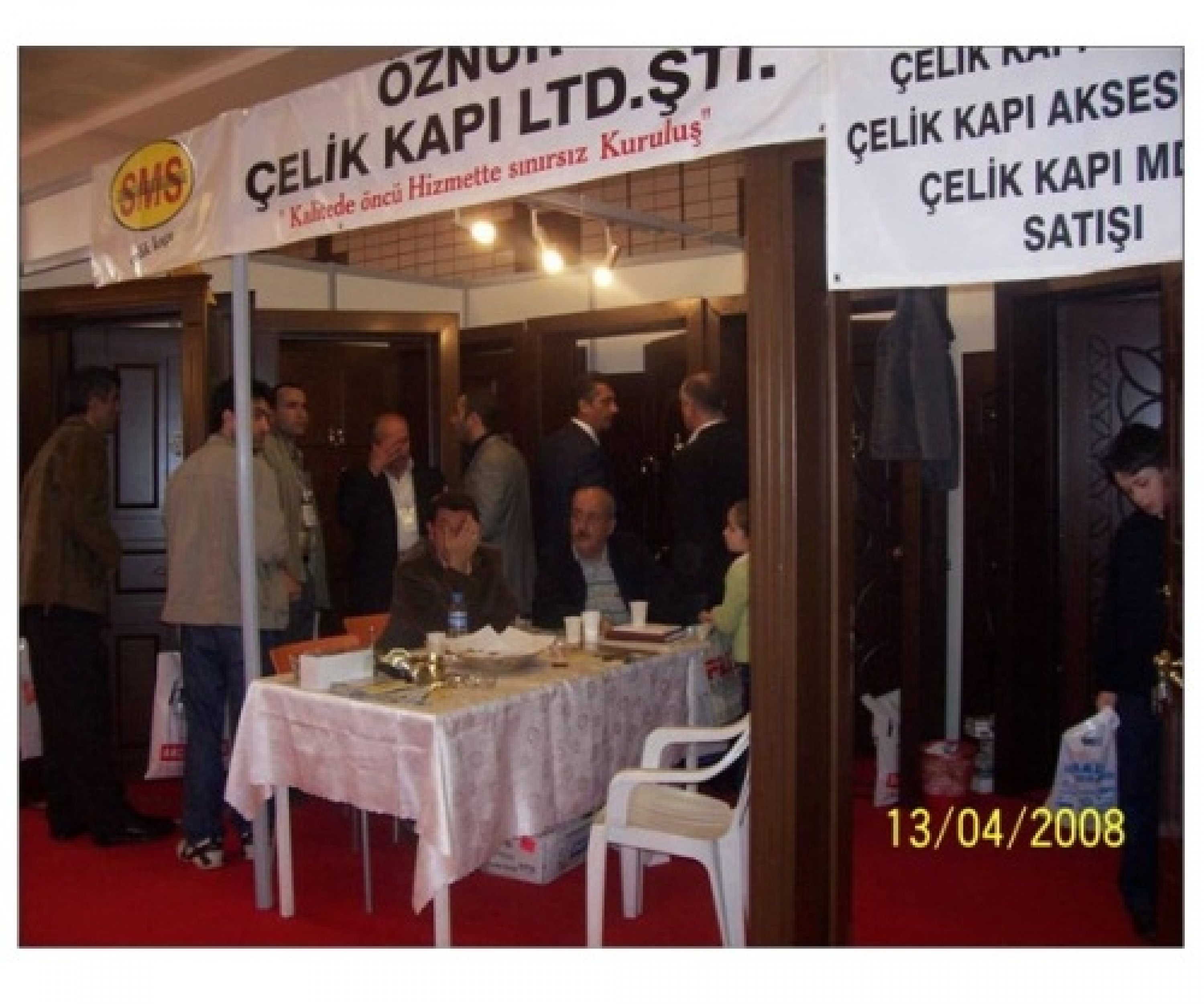 SMS ÇELİK KAPI FUARINA İLGİ YOĞUNDU