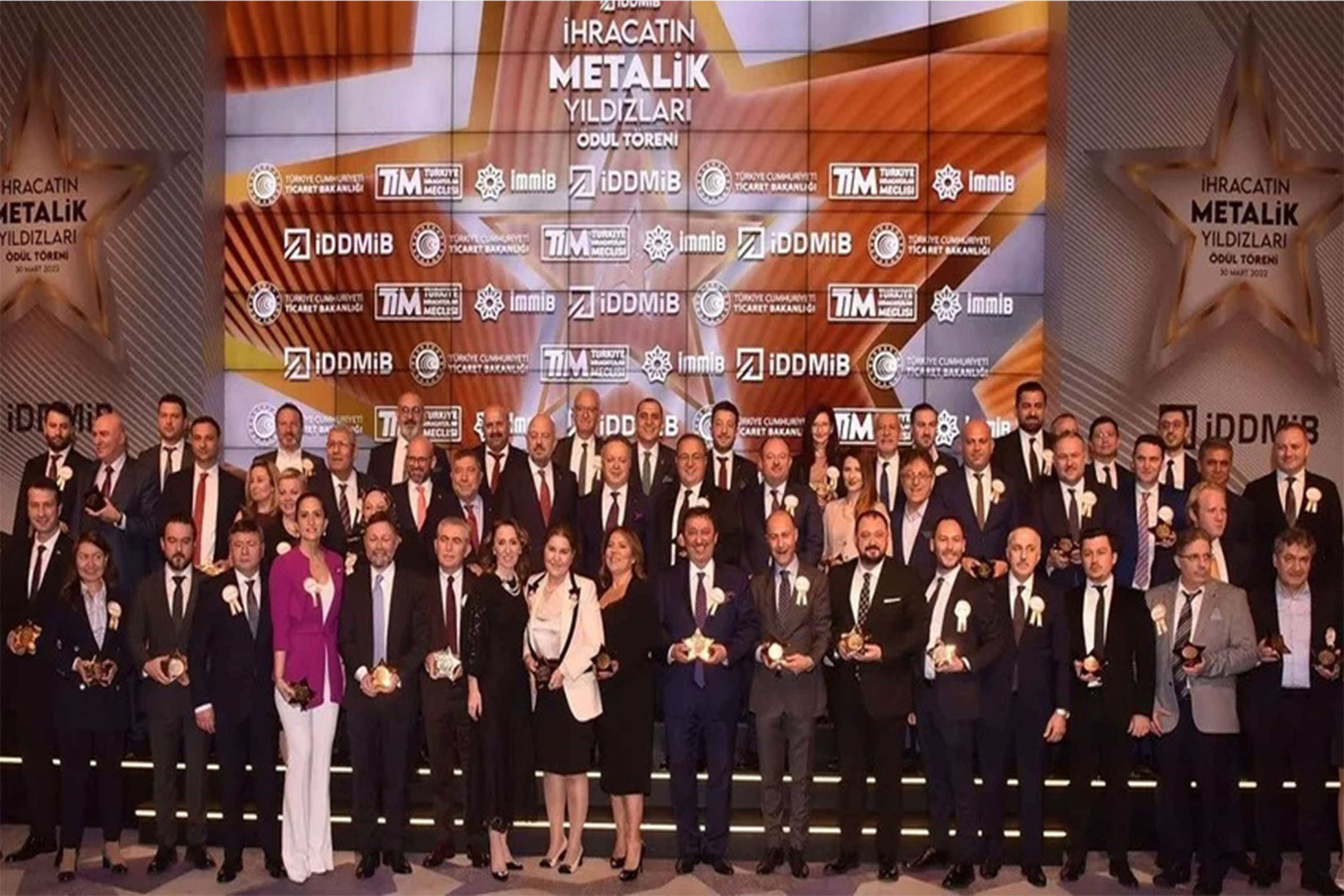 Adöksan, 2021 İDDMİB İhracat Metalik Yıldızları Ödülü'nü aldı